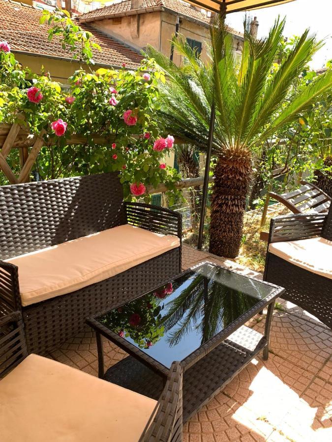 The Sea Flower Appartamento Con Giardino E Garage Auto Incluso Sanremo Exterior foto